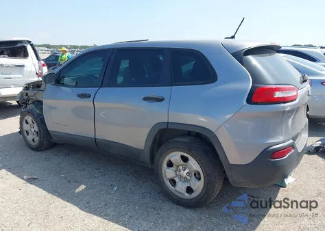 2014 Jeep Cherokee Sport from USA, damaged, VIN 1C4PJLAB5EW185194